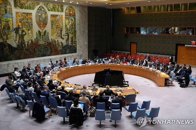 유엔 안보리 [AP=연합뉴스 자료사진]