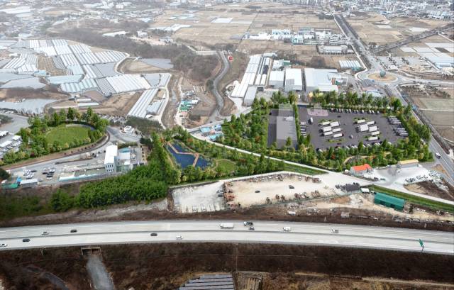 기후대응 도시 숲 조감도.거창군 제공