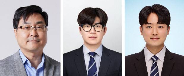 POSTECH 김원배 교수, 원상연 POSTECH 배터리공학과 석사과정, 지준혁 POSTECH 화학공학과 통합과정.