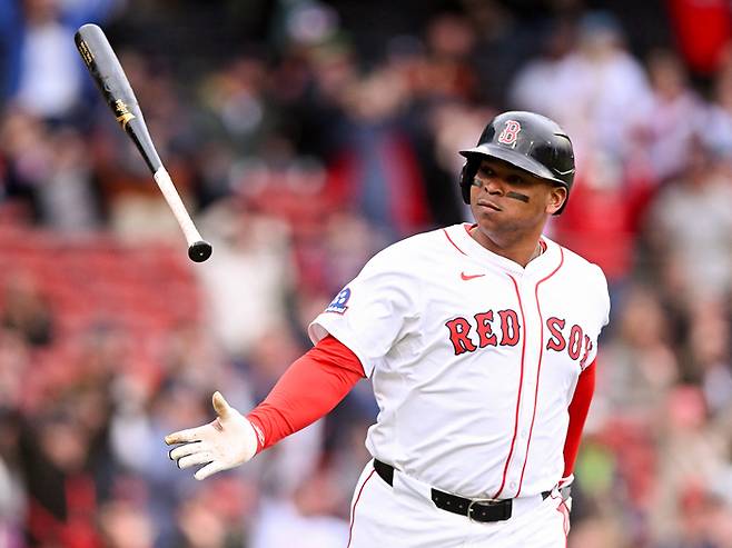 보스턴 시절 라파엘 데버스. 사진 | 보스턴=AFP연합뉴스