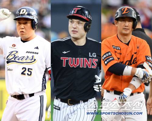 (왼쪽부터). 양의지-박동원-최재훈. 스포츠조선DB