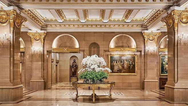 롯데호텔 서울 전경.