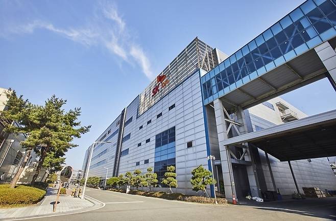 SK온 서산공장 전경. SK온