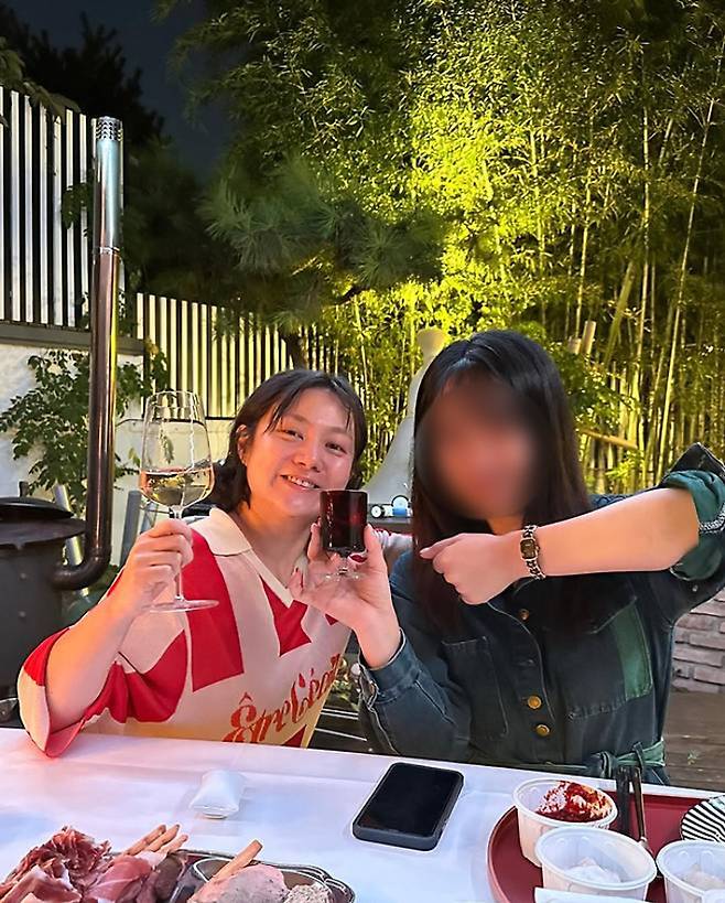 박나래와 전 매니저. 박나래 SNS 갈무리