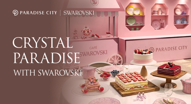 크리스탈 파라다이스 위드 스와로브스키 프로모션. 사진 제공=파라다이스.