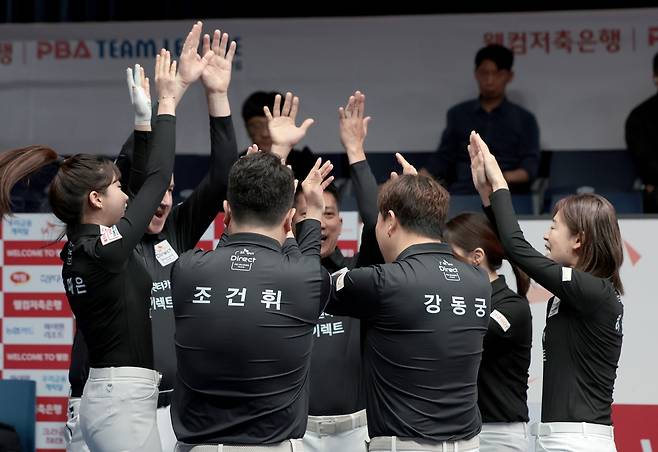 PBA 2025-2026 팀리그 정규리그 1위를 확정한 SK렌터카 [PBA 제공. 재판매 및 DB 금지]