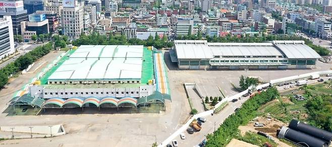 ▲&nbsp;인천 남동구 구월동 옛 농산물도매시장. /인천일보DB