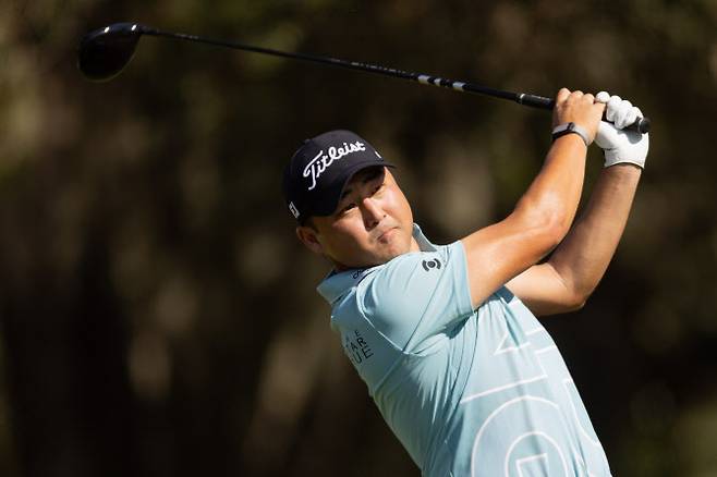 캐나다 교포 이태훈. (사진=Mike Stobe/LIV Golf)