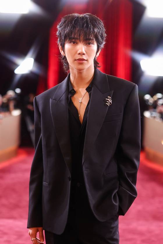 세븐틴 조슈아가 11일(현지시각) 미국 LA 베버리 힐튼에서 개최 된 제83회 골든 글로브 어워즈(Golden Globe Awards)에 참석했다. 〈사진=골든글로브(Golden Globes®)〉