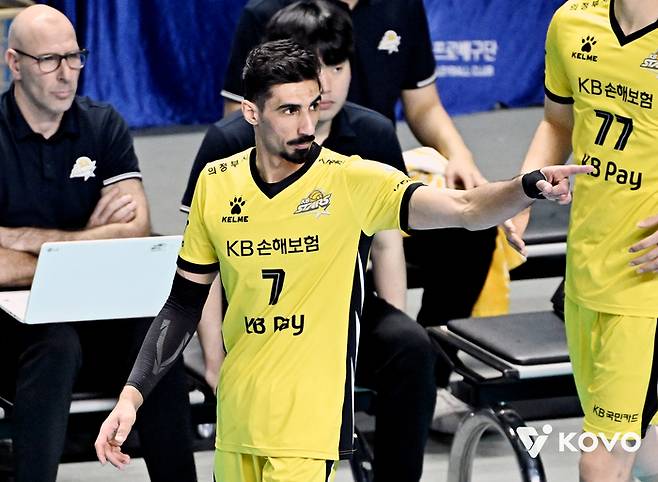 KB손해보험 야쿱. 사진 | 한국배구연맹