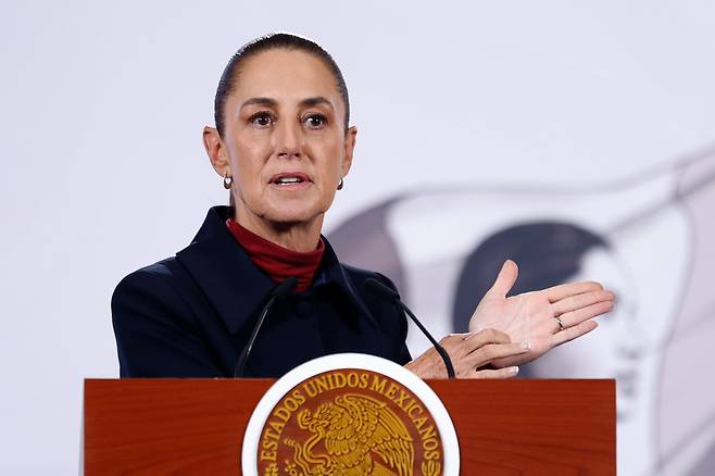 클라우디아 셰인바움 멕시코 대통령. /연합뉴스