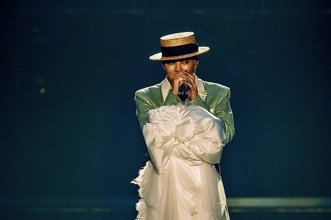G-Dragon performs at the Tokyo Dome in Japan on May 10 and 11, 2025, for his “Ubermensch″ world tour. [GALAXY CORPORATION]