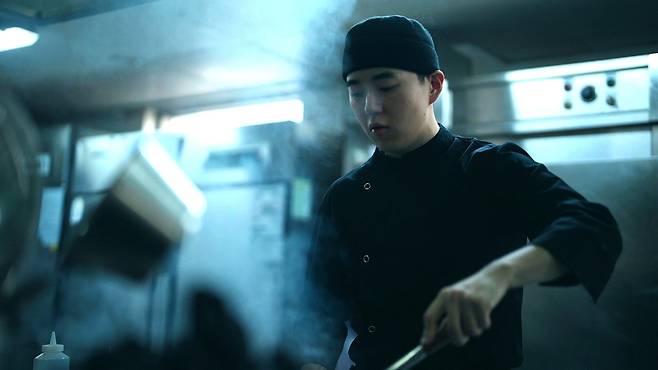 님극 기지에서 요리 중인 안치영 셰프. 본인 제공