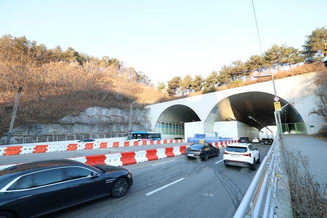 동탄숲 생태터널 부분 통행 재개 모습 ⓒ화성특례시 제공