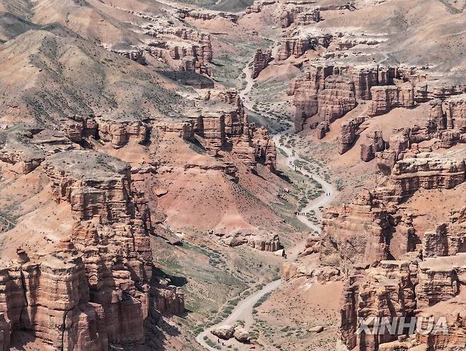 카자흐스탄 알마티주 차린 계곡 [신화 연합뉴스 자료사진. 재판매 및 DB 금지]