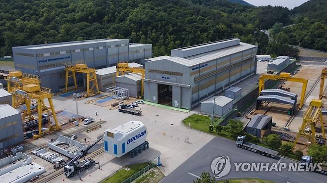 두산에너빌리티 풍력 공장 [두산에너빌리티 제공. DB 및 재판매 금지]