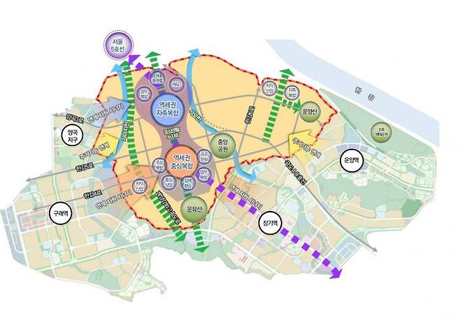 김포한강2지구 개략계획도. 김포시 제공