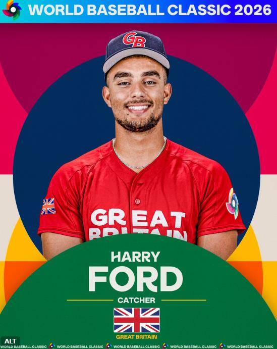 포드의 영국 대표 승선 소식을 전한 WBC. 공식 SNS 캡처