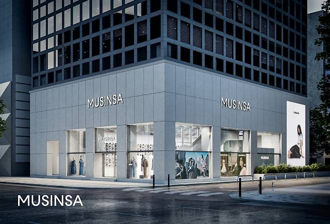 View of a Musinsa store in Gangnam, Seoul (Musinsa)