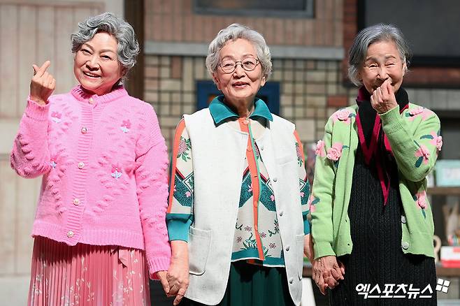 연극 '노인의 꿈' 김영옥, 김용림, 손숙
