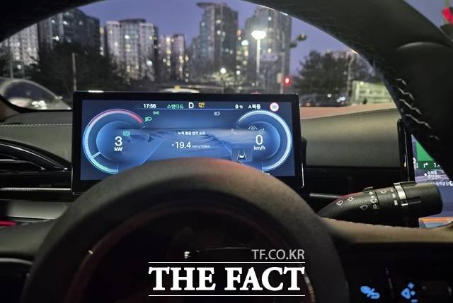 BYD 씰의 계기판 디스플레이 모습. /서울 마포구=오승혁 기자