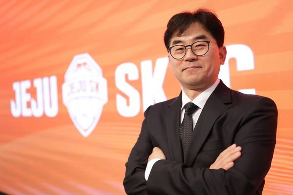 조자룡 제주SK 대표이사. 제주SK 제공