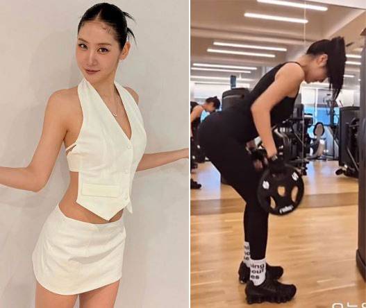가수 소유(34)가 다이어트 성공 후 꾸준히 관리 중인 근황을 공개했다./사진=소유 인스타그램 캡처