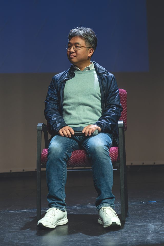 10일(현지시간) 미국 캘리포니아 레드우드시티에서 열린 ‘UKF 82 스타트업 서밋 2026’ 세션에 참여한 남세동 보이저엑스 대표. [사진=Roy Park]