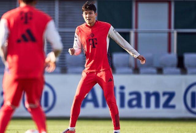 '허벅지 부상' 김민재, 바이에른 뮌헨 훈련 복귀…쾰른전 선발 출전도 가능