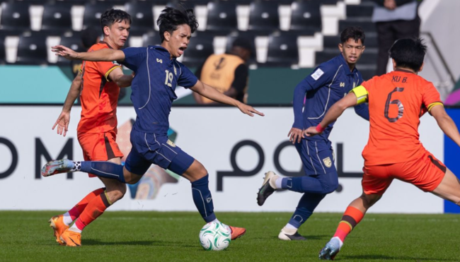중국 U23, 태국과 0-0 무...사상 첫 아시안컵 8강 진출→토너먼트 상대 기다린다