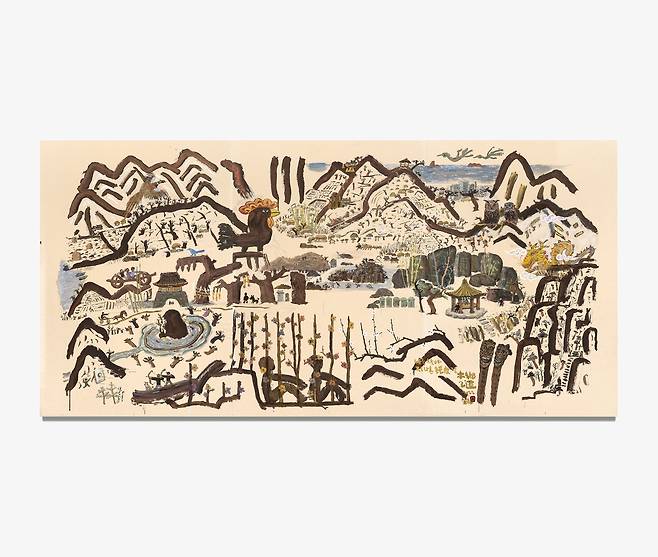 박방영 작 '본향의도' [갤러리현대 제공. 재판매 및 DB 금지]