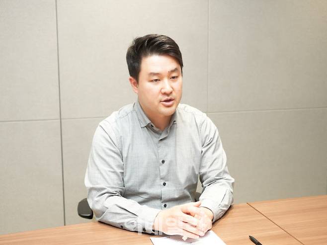 김효식 삼성액티브자산운용 운용2팀장이 14일 서울 서초구 본사에서 이데일리와 인터뷰를 진행하고 있다. (사진=삼성액티브자산운용)