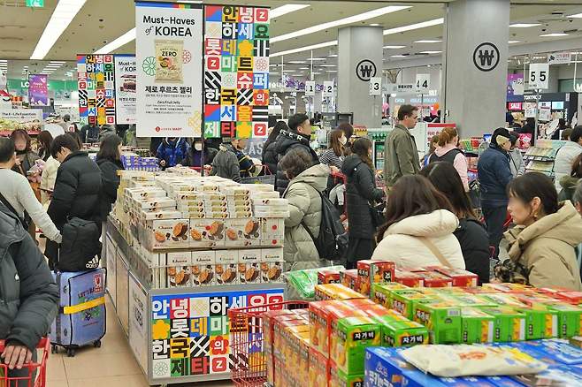 롯데마트 제타플렉스 서울역점 매장 전경(롯데마트 제공)