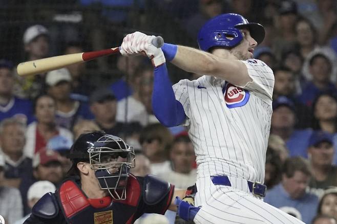 론토 블루제이스가 카일 터커에게 10년 계약을 제안한 것으로 전해졌다. AP연합뉴스