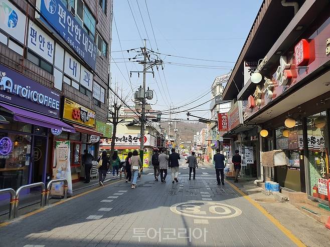 의정부 부대찌개골목.사진=경기도