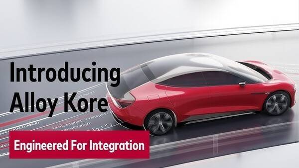 벡터-QNX, 메르세데스-벤츠가 도입한SDV 소프트웨어 운영 플랫폼 '알로이 코어(Alloy Kore)' 발표