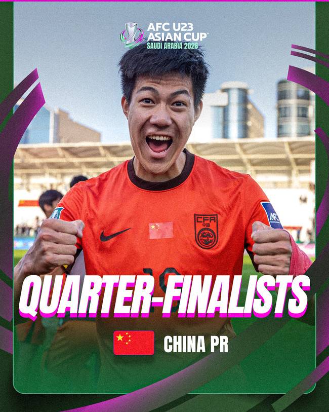 비기기만 해도 8강, 중국은 성공했고 한국은 실패했다...레바논 덕에 8강행, 상대는 호주