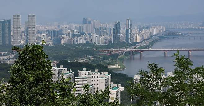 서울 성동구 아파트 전경. 사진=한경DB