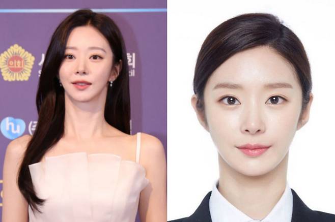 Actor Lee Joo-been and her ID photo [JOONGANG ILBO]