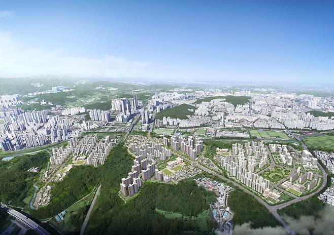 아산배방휴대지구 조감도 [충남도]