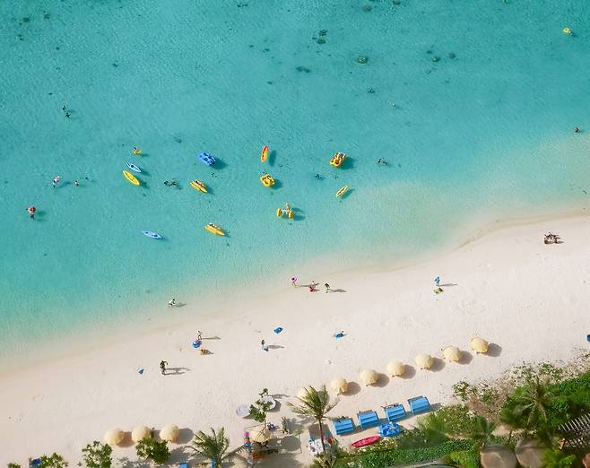 괌 투몬비치. /사진=괌정부관광청