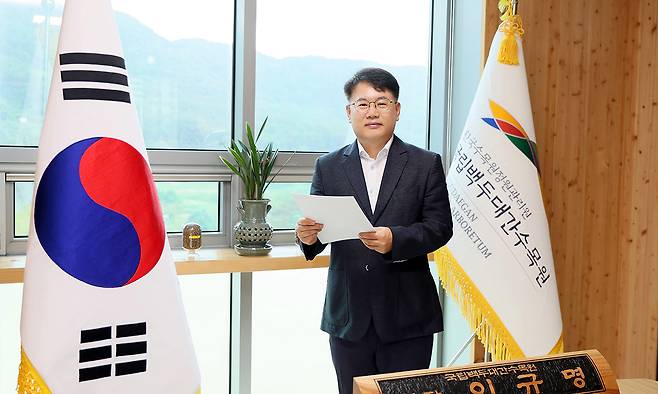 이규명 국립백두대간수목원장은 “수목원을 들른다면 자연과 공존하는 삶의 가치와 미래 세대를 위한 선택에 공감하는 의미 있는 경험을 할 수 있을 것”이라고 말한다. 국립백두대간수목원 제공