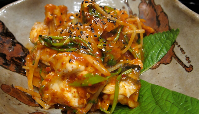 복요리 관련 이미지. 기사와 직접 관련 없음. 위키피디아