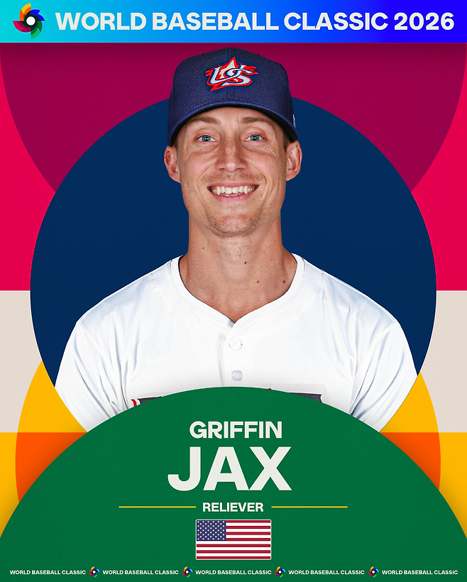 2026 WBC 미국대표팀에 합류한 그리핀 잭스. WBC SNS
