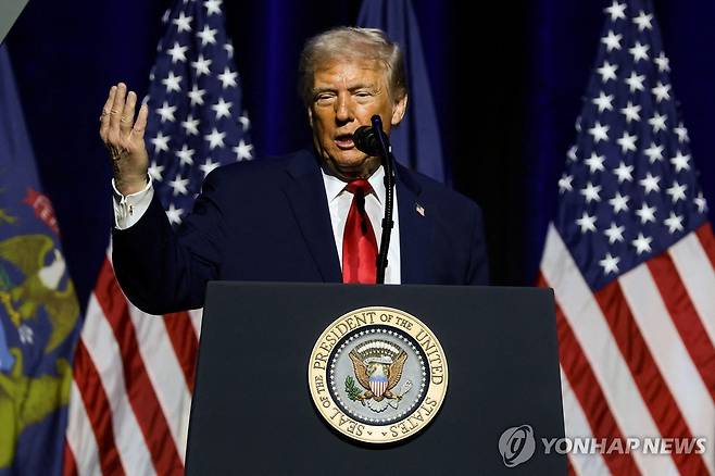 트럼프 대통령 [로이터=연합뉴스 자료사진]