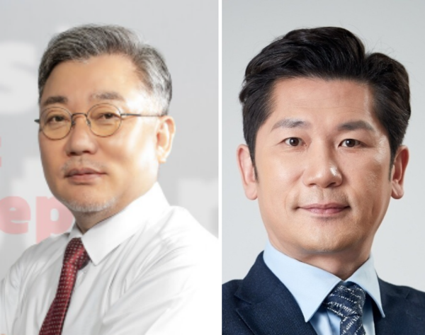 이현준&nbsp;넥스트인천교육 상임대표(왼쪽)와 서정호 전 인천시의원(오른쪽) [사진 = 경인방송 DB]
