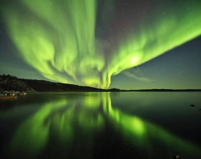 캐나다 관광청은 오로라를 관측할 수 있는 다양한 여행상품을 개발했다 _캐나다관광청 제공