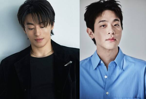 구교환(왼쪽)과 박정민. 사진=쇼박스, 샘컴퍼니