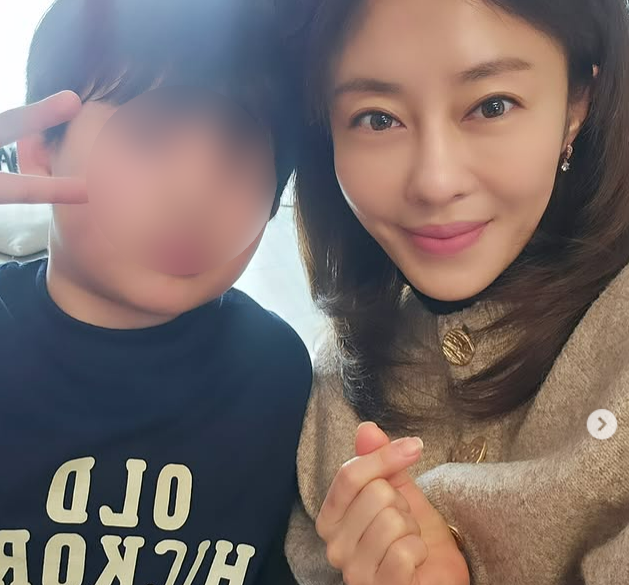 이지현과 아들/이지현 인스타그램