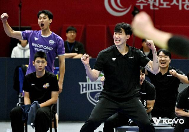 우리카드 박철우 감독대행./KOVO